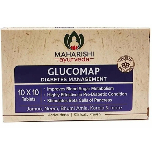 Maharishi Ayurveda Glucomap Tab / Махариши Глюкомап 100 таб. фото 3