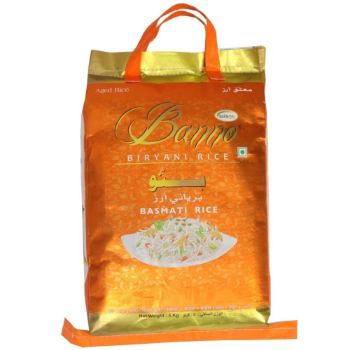 Banno Basmati Biryani Rice / Рис Басмати Бирьяни 5 кг. фото 4