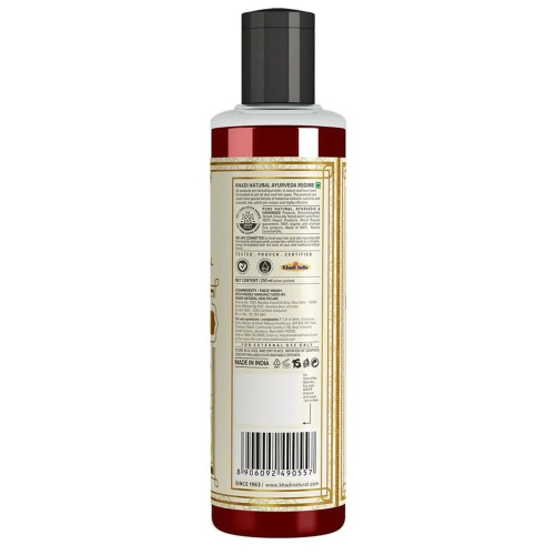 Khadi Natural Гель для лица "Сандал и Мед" 210 мл фото 4