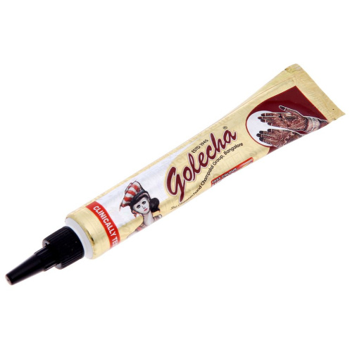 Golecha Хна в трубе Golecha (10 в упаковке), коричневый цвет фото 3