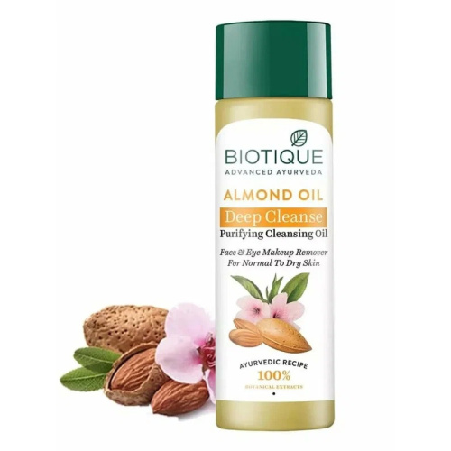 Biotique Almond Oil Eye Makeup Cleanser /Биотик Миндаль успокаивающее тоник для снятия макияжа фото 3