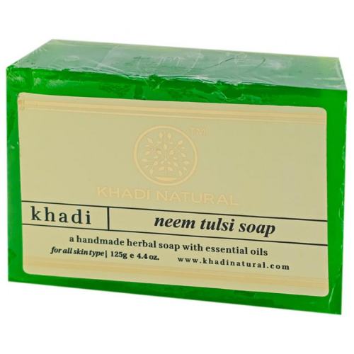 Khadi Natural Мыло "Ним и Тулси" 125 г фото 3