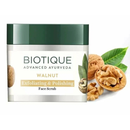 Biotique Walnut Purifying & Polishing Scrub / Биотик Скраб С Грецким Орехом 50 г фото 3