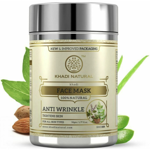 Khadi Natural Маска для лица против морщин 50 г фото 3