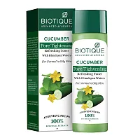 Biotique Cucumber Pore Tightening Toner/Биотик Огуречный Тоник Сужающий Поры