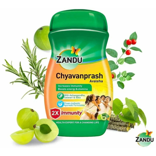 Zandu Chyavanprash/ Чаванпраш Авалеха Повышение Энергии, Выносливости и Иммуните фото 3