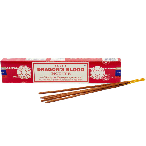 SATYA Бангалор Ароматические палочки Dragon Blood 15г*12 уп. фото 4