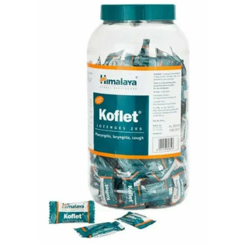 Himalaya Wellness Koflet / Хималая Кофлет 200 таб. фото 3
