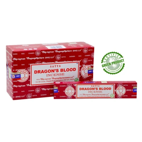SATYA Бангалор Ароматические палочки Dragon Blood 15 г х 12 уп.