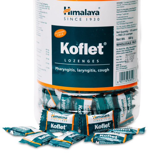 Himalaya Wellness Koflet / Хималая Кофлет 200 таб. фото 4