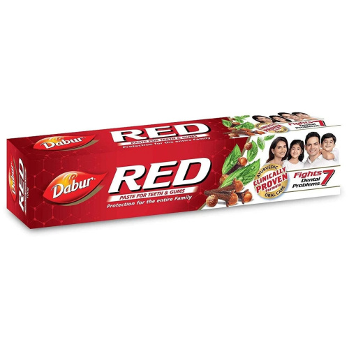 Dabur Red Paste Tooth Paste / Дабур Красный Зубная Паста 100 г фото 2