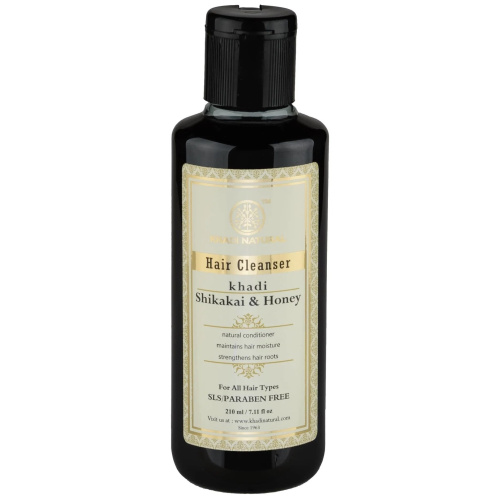 Khadi Natural Шампунь с Шикакай и Медом без СЛС 210 мл