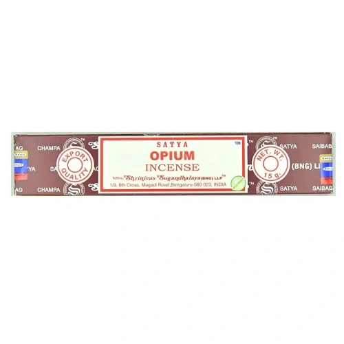 SATYA Бангалор Ароматические палочки Opium 15г*12 уп.