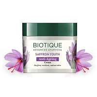 Biotique Saffron Anti-Ageing Cream / Биотик Антивозрастной крем с Шафраном 50 г