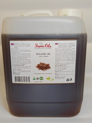 Farm Oils Sesame Oil / Кунжутное масло 5 л фото 7
