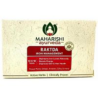 Maharishi Ayurveda Raktda / Махариши Рактда 100 таб.