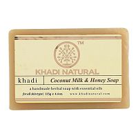 Khadi Natural Мыло "С кокосовым молоком и медом" 125 г