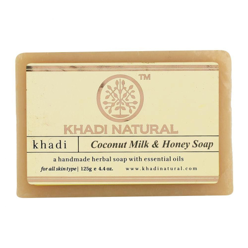 Khadi Natural Мыло "С кокосовым молоком и медом" 125 г
