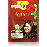 Neha Herbals Hair Mehandi / Краска для Волос Темно-Каштановый (20г*10 пакетик) 200 г
