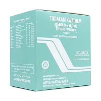 Arya Vaidya Sala Tiktakam Kwatham / Тиктакам Кватхам 100 таб.