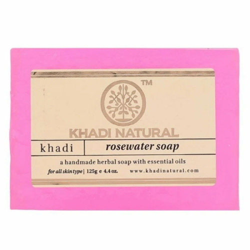 Khadi Natural Мыло "Розовая Вода" 125 г фото 3