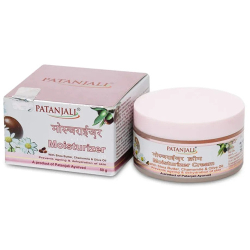 Patanjali Увлажняющий Крем с Маслом Ши, Ромашкой и Оливковым Маслом 50 г фото 4