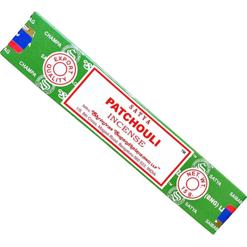SATYA Бангалор Ароматические палочки Patchouli 15 г х 12 уп.