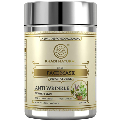 Khadi Natural Маска для лица против морщин 50 г