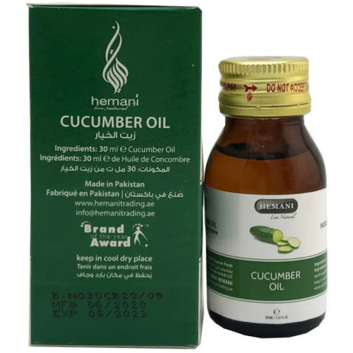 Hemani Cucumber Oil/ Огуречное Масло фото 4