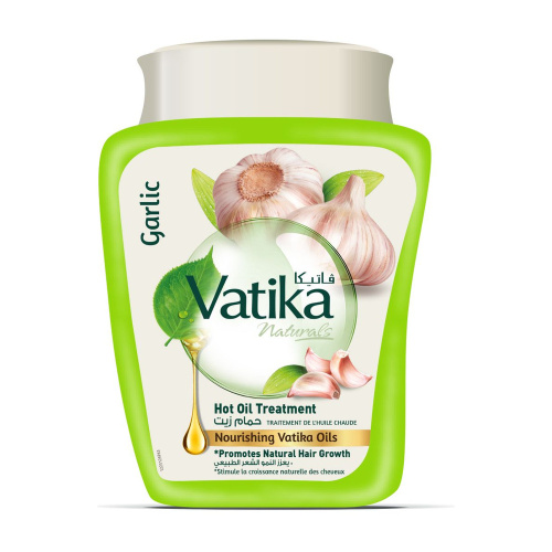 Dabur Vatika Garlic Hair Mask / Дабур Ватика Маска для Роста Волос С Чесноком 500 г фото 3