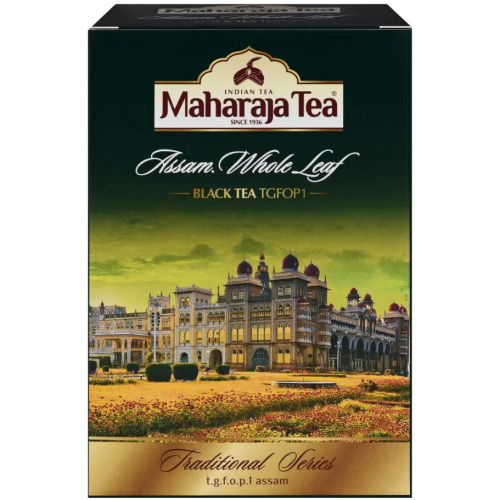 Maharaja Tea Assam Whole Leaf / Чай Ассам Цельнолистовой 100 г фото 3