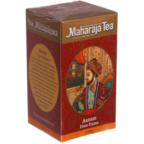 Maharaja Tea Assam Dum Duma / Чай Ассам Дум Дума 100 г фото 3
