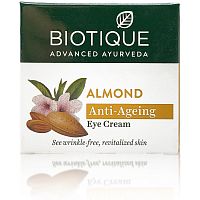 Biotique Almond Anti-Ageing Eye Cream / Биотик Миндаль Антивозрастной Крем Для Кожи Вокруг Глаз 15 г