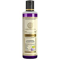 Khadi Natural Гель для душа с экстрактом лаванды и иланг-иланга (без парабенов и СЛС)