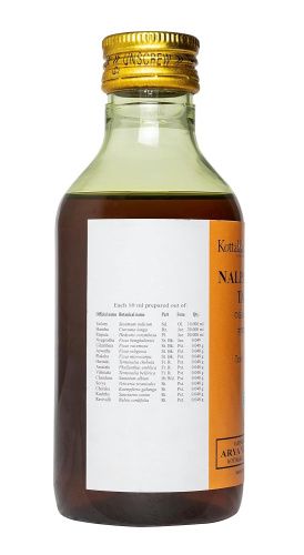 Kottakal Ayurveda Налпамаради Тайлам 200 мл фото 4