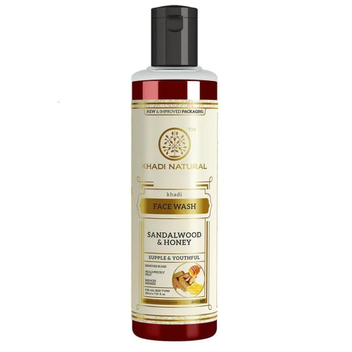 Khadi Natural Гель для лица "Сандал и Мед"