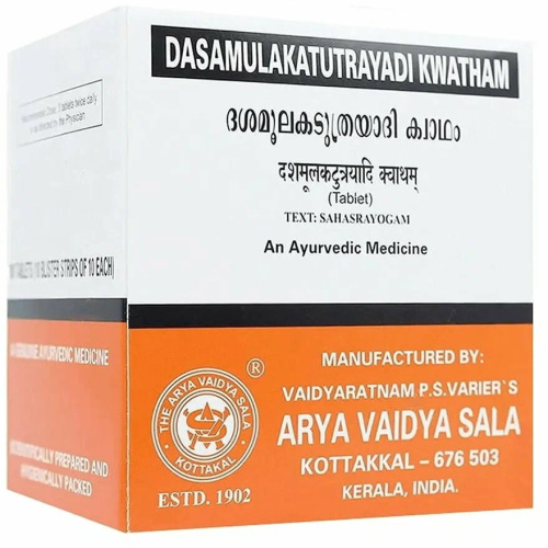 Arya Vaidya Sala Dasamulakatutrayadi Kwatham / Дашамулакатутраяди Кватхам 100 таб.