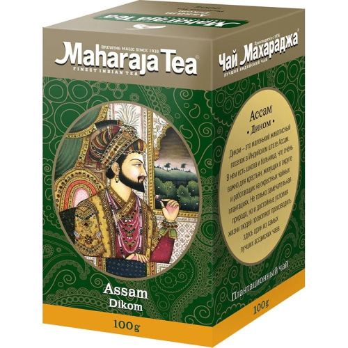 Maharaja Tea Assam Dikom / Чай Ассам Диком 100 г фото 4