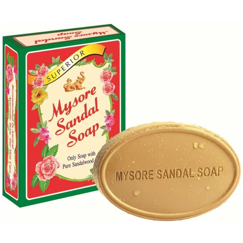 Mysore Sandal Soap Karnataka / Карнатака Аюрведическое Cандаловое Мыло 75 г фото 2