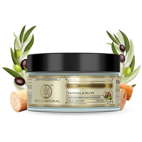 Khadi Natural Питательный крем "Сандал и Олива" 50 г