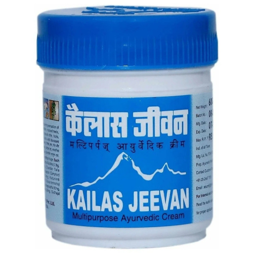 Kailas Jeevan Multipurpose Ayurvedic Cream / Универсальный Крем для Всего Тела 30 г фото 3