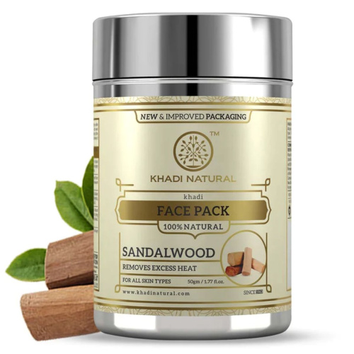 Khadi Natural Маска Для Лица Сандаловое Дерево 50 г