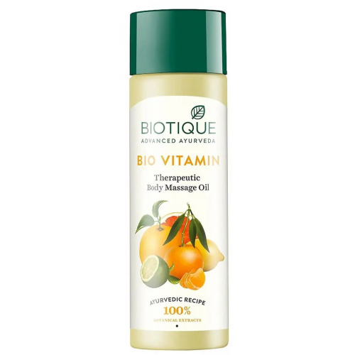 Biotique Vitamin Therapeutic Body Massage Oil / Биотик Витаминизирующее Массажное Масло 200 мл
