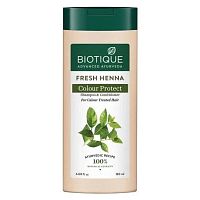 Biotique Bio Henna Leaf Fresh Texture Shampoo / Биотик Шампунь И Кондиционер С Листьев Хны 180 мл