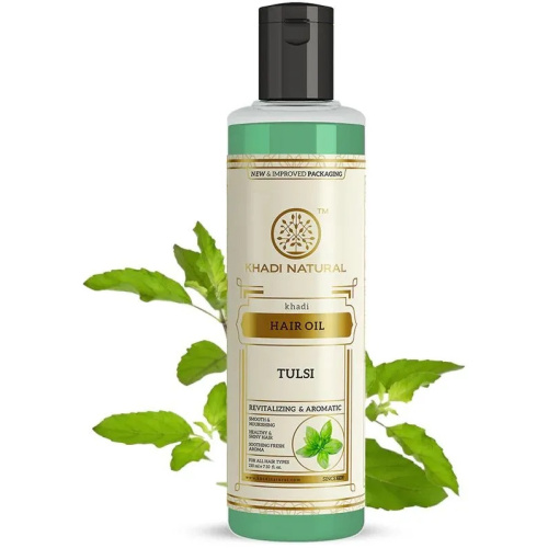 Khadi Natural Массажное масло Тулси 210 мл фото 3