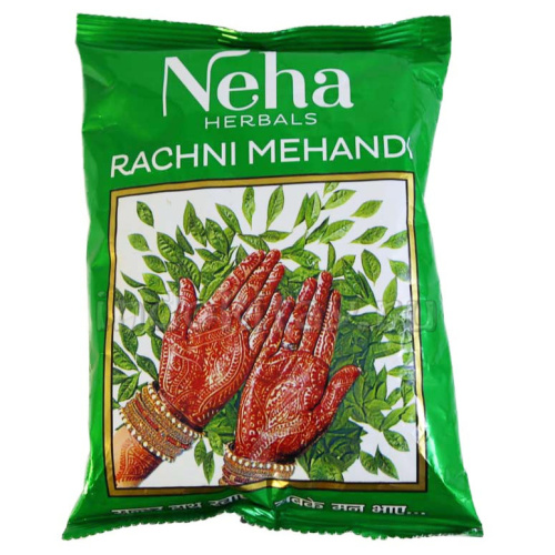 Neha Herbals Rachini Henna Порошок хны 250 г фото 3