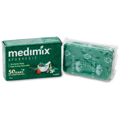 Medimix Ayurvedic Soap 18 Herbs / Аюрведическое Мыло 18 Трав 75 г фото 4