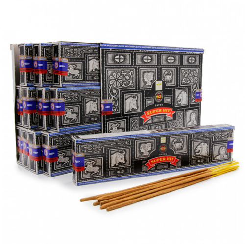 SATYA Бангалор Ароматические палочки Super Hit 100 г х 12 уп. фото 3