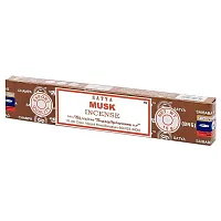 SATYA Бангалор Ароматические палочки Musk 15г*12 уп.