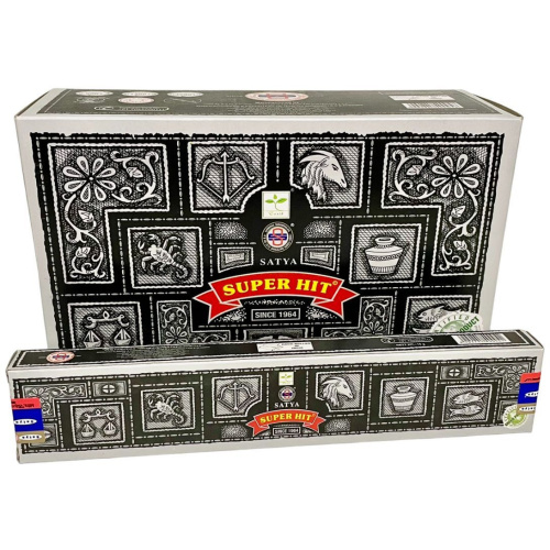 SATYA Бангалор Ароматические палочки Super Hit 100 г х 12 уп.